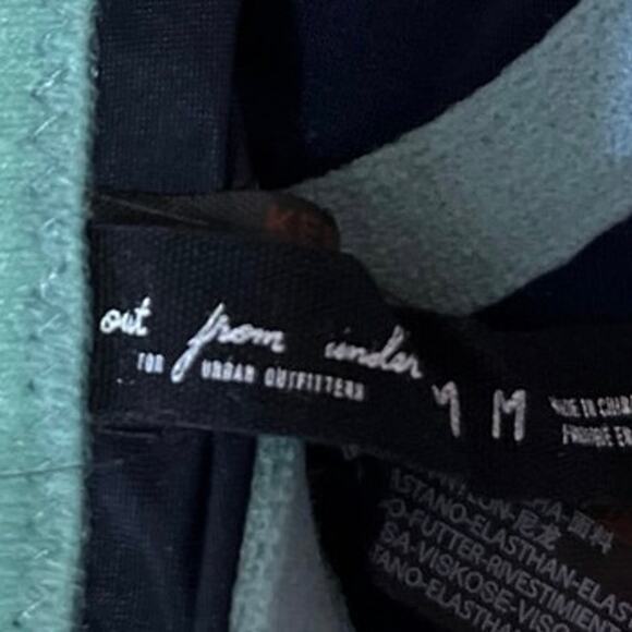 Urban Outfitters Out From Under Blue Corset Bustier Cami Camisole Crop Top M - Picture 3 of 4